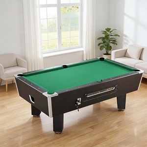 Table <span class=keywords><strong>de</strong></span> <span class=keywords><strong>billard</strong></span> commerciale à monnayeur <span class=keywords><strong>de</strong></span> 7 et 8 pieds avec système <span class=keywords><strong>de</strong></span> retour automatique <span class=keywords><strong>de</strong></span> balles, faible MOQ - Product Image 2