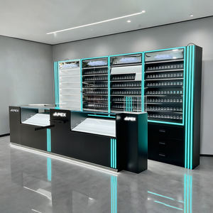 Espositore per Tabacco APEX e Espositore per Sigarette da Stazione di Servizio con Porte Scorrevoli, Illuminazione LED e Ripiani <span class=keywords><strong>in</strong></span> Acrilico con Sistema Push-Feed - Product Image 5