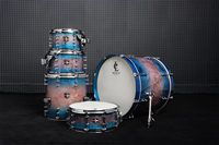Batterie de percussions chinoise LIchuang-artist professionnelle, mini batterie de jazz compatible et abordable, avec double couvercle huilé REMO-UT intégré