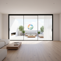 Ventanas Corredizas Horizontales Fijas de Aleación de Aluminio Personalizadas GREATMEN, Doble Acristalamiento, Aislamiento Térmico, Insonorizadas, para Cocina y Baño