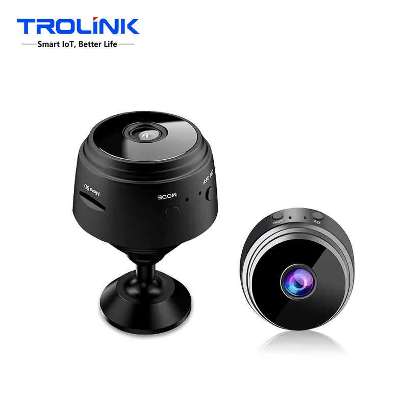 TROLINK A9 מיני Wifi מצלמה חכם בית הקטן ביותר מצלמה מלאה HD 1080 מיקרו מצלמת וידאו אלחוטי אינפרא אדום טלוויזיה במעגל סגור מצלמה נסתרת