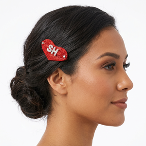 Lazos para el pelo de perro personalizados con purpurina, en rosa, morado, azul, rojo y dorado, accesorios brillantes para perros, para todas las estaciones, estilo dulce. - Product Image 2