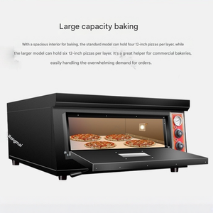 Horno Eléctrico Comercial para <span class=keywords><strong>Pizza</strong></span> y Tartas, Diseño de Múltiples Niveles para Resultados Consistentes - Product Image 1