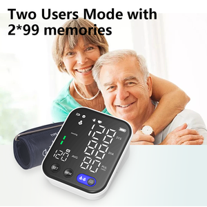 LED Display Pressão Arterial Máquina Esfigmomanômetro Automático Digital Monitores de Pressão Arterial com Grande Cuff BP Monitor - Product Image 3