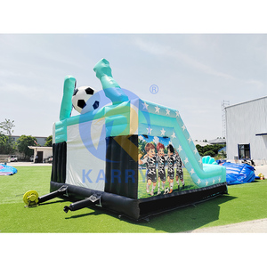 Vente en gros de châteaux gonflables de haute qualité pour usage commercial, château gonflable de football, trampoline et château gonflable à double toboggan pour tout-petits - Product Image 5