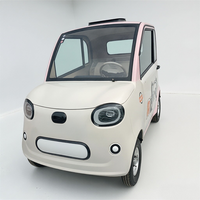 Voiture électrique à 4 roues entièrement fermée de haute qualité, voiture électrique à faible vitesse pour adultes, aucun permis de conduire requis
