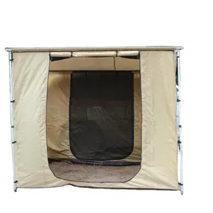 Dış mekan ürünleri araba çadır su geçirmez tuval araba yan tente odası