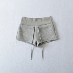 Nouveaux shorts décontractés pour femmes, style Y2K, été, sexy, taille haute, avec long cordon, en mélange de coton - Product Image 2