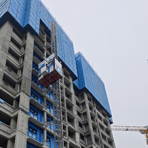 Lift Penumpang Konstruksi Listrik DAHAN SC200/200 Double Cage <span class=keywords><strong>Hoist</strong></span> dengan Mesin, Kapasitas 2000kg, Daya Angkat 300m - Product Image 4