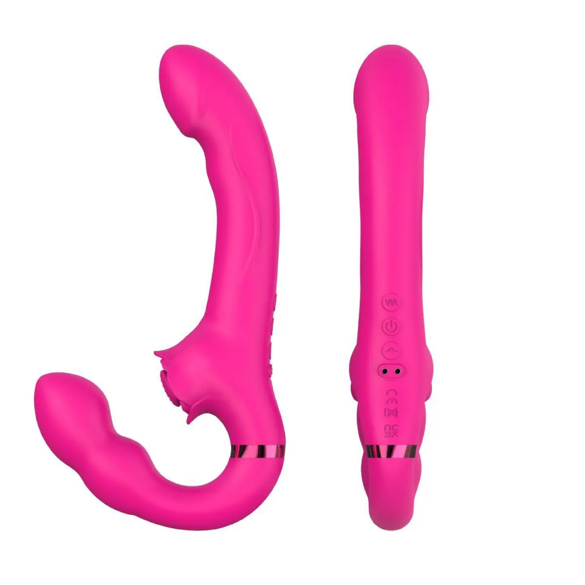 Không dây điều khiển từ xa Silicone hai đầu nữ g-spot Stick dành cho người lớn quan hệ tình dục đồ chơi lesbian Vibrator