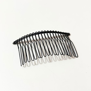 Venta al por mayor barato oro plata negro Color mezclado Metal Material 20 dientes retorcidos <span class=keywords><strong>velos</strong></span> <span class=keywords><strong>de</strong></span> <span class=keywords><strong>novia</strong></span> accesorios para peine <span class=keywords><strong>de</strong></span> pelo - Product Image 5