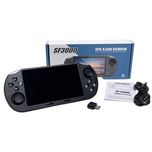 เครื่องเล่นเกมพกพา SF3000 Retro หน้าจอ 4.5 นิ้ว IPS รองรับ 20000 เกม 14 อีมูเลเตอร์ รองรับ 150 OTG 2 ผู้เล่น แบตเตอรี่ 3000mAh - Product Image 1