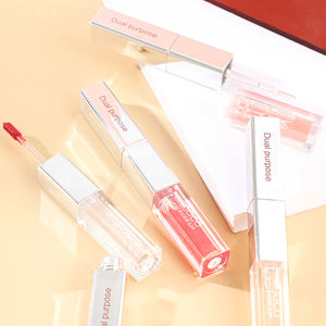 <span class=keywords><strong>JOCO</strong></span>-barra de labios 2 en 1 personalizada, transparente y brillante, no fácil de decolorar, Copa fácil de pegar - Product Image 4