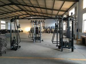Équipement <span class=keywords><strong>de</strong></span> musculation commercial, machine à câbles multi-gym réglable à 5 stations, entraînement musculaire - Product Image 3