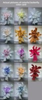 Grandes décorations de fleurs en papier écologiques et romantiques pour arrière-plan de scène, accessoires de photographie de mariage, grandes fleurs décoratives