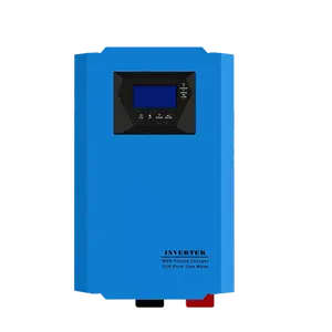 5.5 3 Hp Aircon solaire 6 Kw Micno hybride Ac extérieur Pcb 300W 24V onde sinusoïdale Pure pour Machine à coudre onduleur 5000W