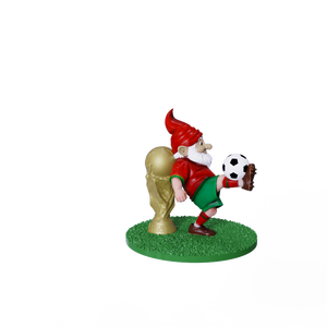 Bán Buôn Quốc Tế Bóng Đá Thể Thao Lớn Tổ Chức Sự Kiện Theo Chủ Đề Nhựa Bồ Đào Nha Quốc Gia Đội Tuyển Bóng Đá Cầu thủ Polyresin Vườn Gnomes - Product Image 3