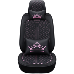 Cubierta universal para asiento de coche, cojín de cuero completo con corona de viento de Palacio, para las cuatro estaciones, nuevo modelo de 2021 - Product Image 2