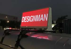 Pantalla LED Publicitaria para Techo de Taxi, P3 a Todo Color, Doble Cara, Impermeable IP65, para Exteriores - Product Image 5