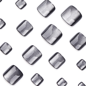 <span class=keywords><strong>Faux</strong></span> <span class=keywords><strong>ongles</strong></span> carrés noirs effet œil-de-chat à presser pour les <span class=keywords><strong>pieds</strong></span> – Populaires <span class=keywords><strong>faux</strong></span> <span class=keywords><strong>ongles</strong></span> d'orteil à presser - Product Image 3