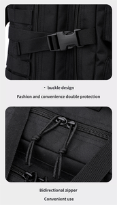 Zaini Tattici Impermeabili di Alta Qualità da 50L, Zaino d'Assalto, Borsa per 3 Giorni di Sopravvivenza, Zaino per Escursionismo e Campeggio - Product Image 3