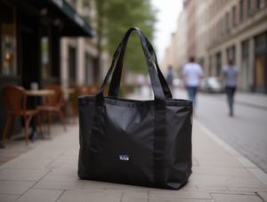 Bolsa Impermeable de Material Oxford con Cierre de Cremallera, Color Sólido, para Uso Diario, Bolsa para Mujer - Product Image 2