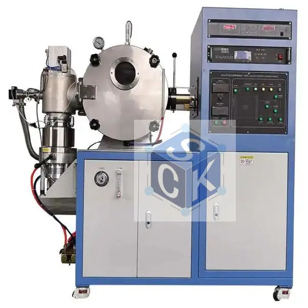 Factory Price 2000C lab High Vacuum Induction Melting & Casting System
