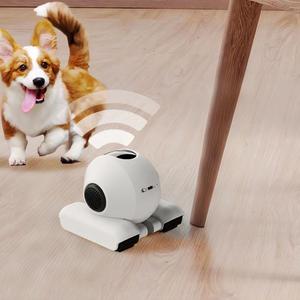 2025 Cámara inteligente AI para mascotas Cámara de retorno de carga automática Juguetes de movimiento interactivo Detección de registro en V para mascotas 360 View HD Home Monitor - Product Image 4