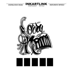 INKARTLINK Pegatinas de Tatuaje para el Cuerpo, Pegatinas de Tatuaje de Papel con <span class=keywords><strong>Letras</strong></span>, Resistentes al Agua, Ecológicas, de Larga Duración (15 Días), al por Mayor - Product Image 3