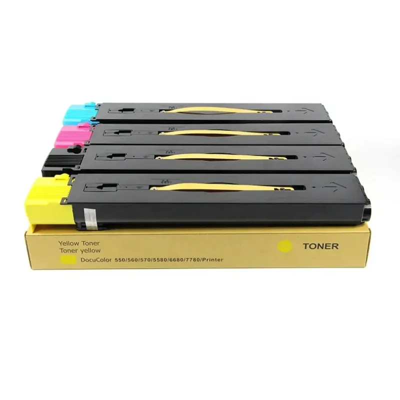 Toner colorido para Xerox DC550 560 570 550 Cartucho de toner para C60 C70 006R01521 006R01522 006R01523 006R01524 novo toner xerox 550