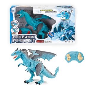 Juguete eléctrico de simulación para caminar, juguete de dinosaurio con luz y sonido - Product Image 1