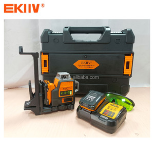 Niveau laser industriel 12V pour intérieur et extérieur, auto-nivelant 4D vert, 360 degrés horizontal et vertical, 12 lignes, batterie Li-ion, fabrication chinoise - Product Image 2