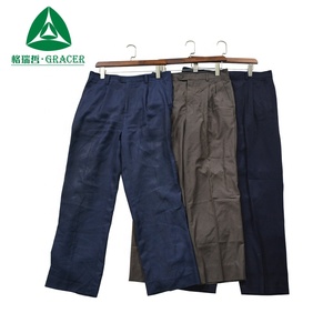 Pantalons de bureau <span class=keywords><strong>d</strong></span>'<span class=keywords><strong>occasion</strong></span> style <span class=keywords><strong>d</strong></span>écontracté <span class=keywords><strong>d</strong></span>'été, mélange de recyclage, pour une garde-robe durable - Product Image 4