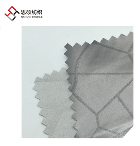 102GSM réfléchissant Figure imprimé Pu transfert Film enduit pongé tissu pour mode extérieur veste vers le bas Trench manteau chemise enfants - Product Image 3