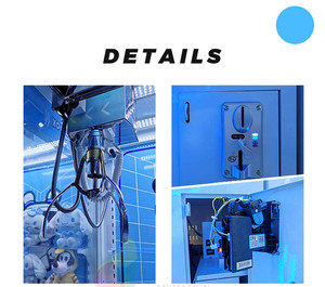 Máquina de Garras Mini Personalizable, Mini Grúa de Muñecas, Atrapa Juguetes de Boutique, Juego de Premios Personalizado, Máquina de Juegos Operada con Monedas - Product Image 5