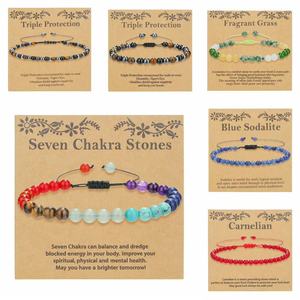 Handmade Natural Stone <b>Beaded</b> <b>Bracelet</b> Colorful Turquoise Black Turquoise Lucky Blessing Unisex Jewelry Gift - Product Image 1