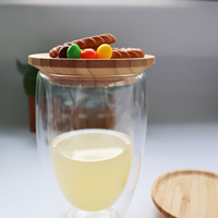 Verre à vin Charcuterie Topper Bambou Verre à vin Topper Sous-verres Assiette Verre à vin Charcuterie Board Topper