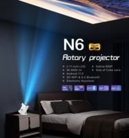Proyector de Video LED Portátil Mini con Sistema Android 11, el Más Vendido, para Juegos Infantiles en Interiores, Películas en Casa, Uso en Exteriores
