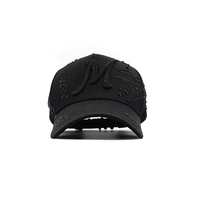 Gorra de Béisbol Bordada de 5 Paneles ODM OEM al por Mayor con Gorras Personalizadas de Lujo Totalmente de Gamuza