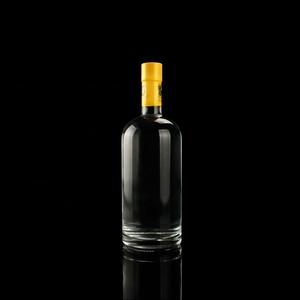 Bouteille en verre de 750 ml pour spiritueux français, whisky, brandy, à vendre, bouteilles en verre à boire avec couvercles - Product Image 6