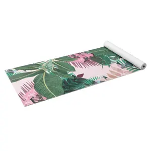 Professional Manufacturer PVC Colorful Digital Printed Yoga Mat For All Types Of Yoga