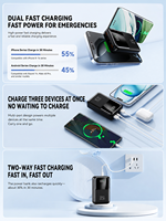 Chargeur portable HYTO avec logo personnalisé, double USB, écran LED, charge rapide, Power Bank 10000 mAh, Power Bank 20000 mAh pour téléphone portable
