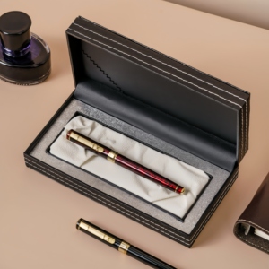 Ensemble cadeau de <span class=keywords><strong>stylo</strong></span> <span class=keywords><strong>plume</strong></span> de luxe sur mesure avec étui à <span class=keywords><strong>stylo</strong></span> personnalisé Cartouches rechargeables OEM Kits de cadeaux haut de gamme pour clients VIP en vrac - Product Image 6