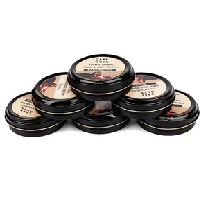 Leather Color Renewal Customized Color Professional Shoe Polish Traditional Smooth Leather Care Oil Buff Cream for Leather Shine