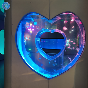 Leshengビッグサイズ耐熱性良質クリア水族館、アクリル水族館タンク % 電気/低ノイズ/usb/ノミ/櫛 - Product Image 3