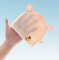 Gorro de Protección Solar para Bebés Recién Nacidos de 0 a 3 Meses, Ligero, de Verano, de Spandex/Algodón, Antibacteriano, Tipo A