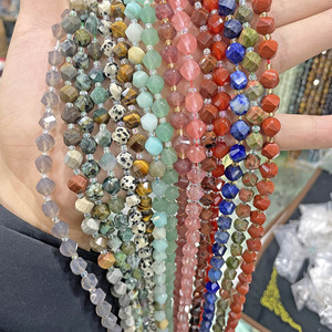 8mm Twisted Crystal <strong>Agate</strong> <strong>Beads</strong> with Tiger Eye and Green Aventurine DIY Jewelry Making <strong>Bead</strong> Supplies for Bracelets Necklaces - Product Image 4