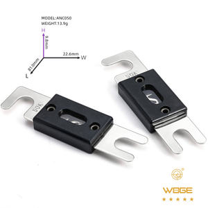 Автомобильный керамический предохранитель ANL мини-размера, 32В, номинальный ток 30А-500А, с креплением на болт, для защиты и безопасности автомобиля - Product Image 4