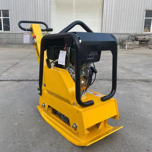 160KG 30KN 4KW Compacteur de plaque de sol asphalté à essence avec équipement de compactage de moteur central - Product Image 1