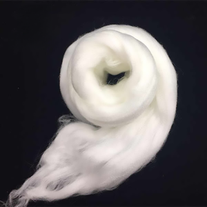 Bosilun Fibra de Lana Catiónica Modificada con Poliéster, 3Dx88mm, Grado Virgen, Material de Relleno Sólido para Hormigón, Retardante de Llama - Product Image 1